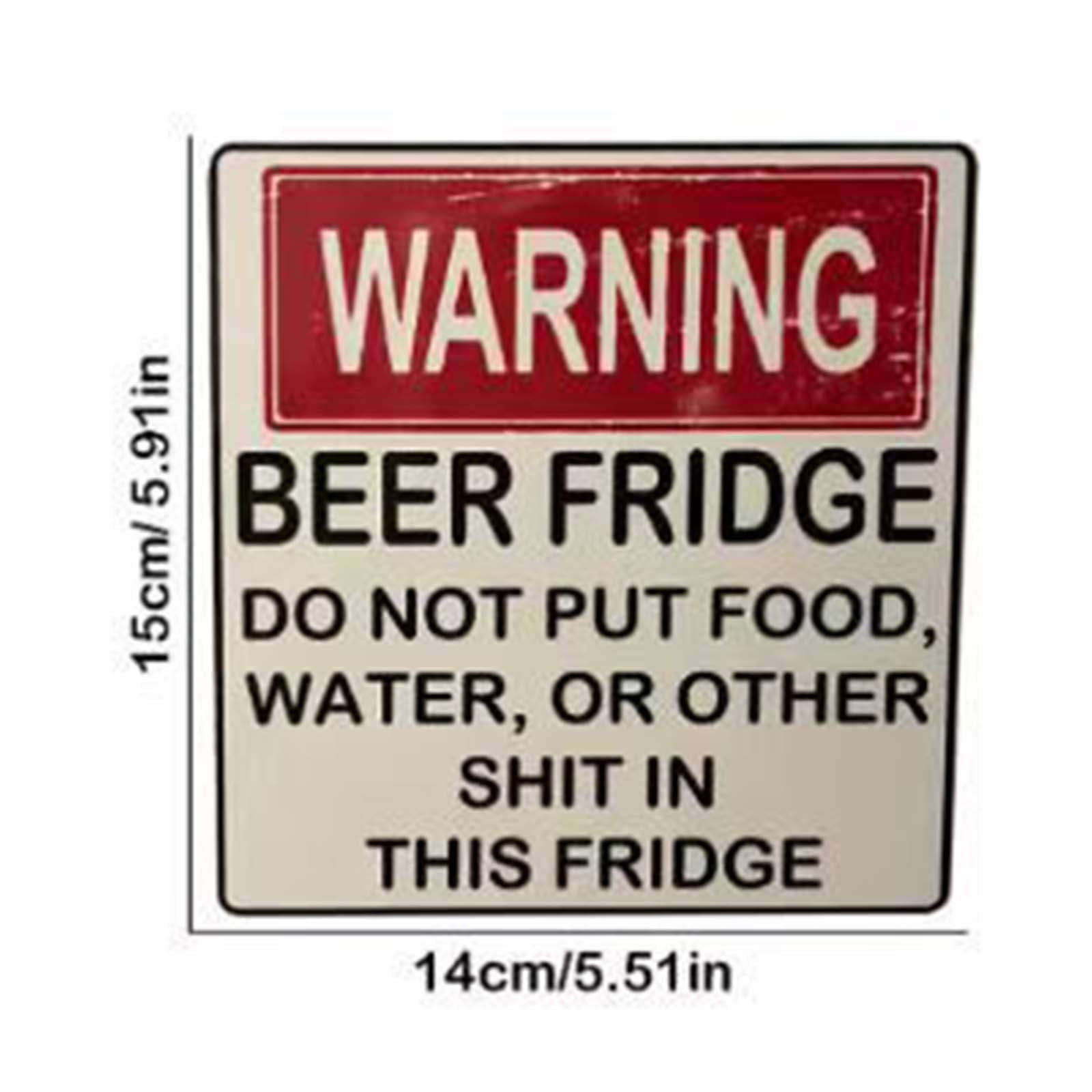 Funny Beer Refrigerator Sticker Sticker Refrigerator Sticker Beer