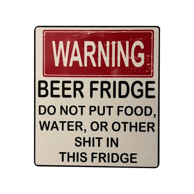 Funny Beer Refrigerator Sticker Sticker Refrigerator Sticker Decorative