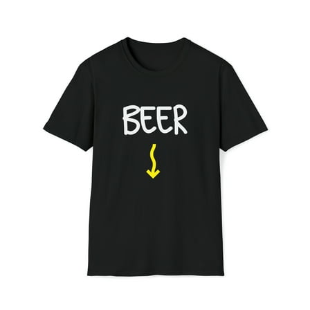 Funny Beer T-Shirt, Beer Belly T-Shirt, Beer Lover Gift, Beer Drinker Gift