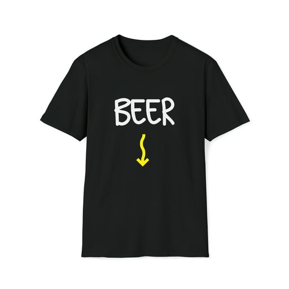 Funny Beer T-Shirt, Beer Belly T-Shirt, Beer Lover Gift, Beer Drinker Gift