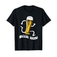thumbnail image 1 of Funny Beer tshirts For Men Women Beer a run T-shirt, 1 of 5
