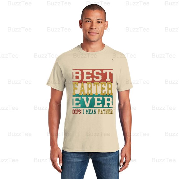 Funny Best Farter Ever Oops I Meant Father Father's Day Dad Joke T-Shirt (2) Unisex, up to 5XL