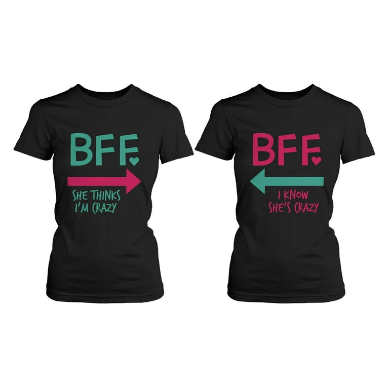 Best Friends Shirts, Matching Sisters Shirt, Friends Matching T-Shirt,  Retro Shirt