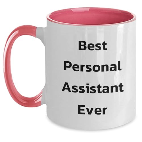 Funny Best Personal Assistant Ever Two Tone Coffee Mugs - Father's Day Unique Gifts For Men, Unique Personalized Mugs For Personal Assistants From Family, Coworkers, Friends
