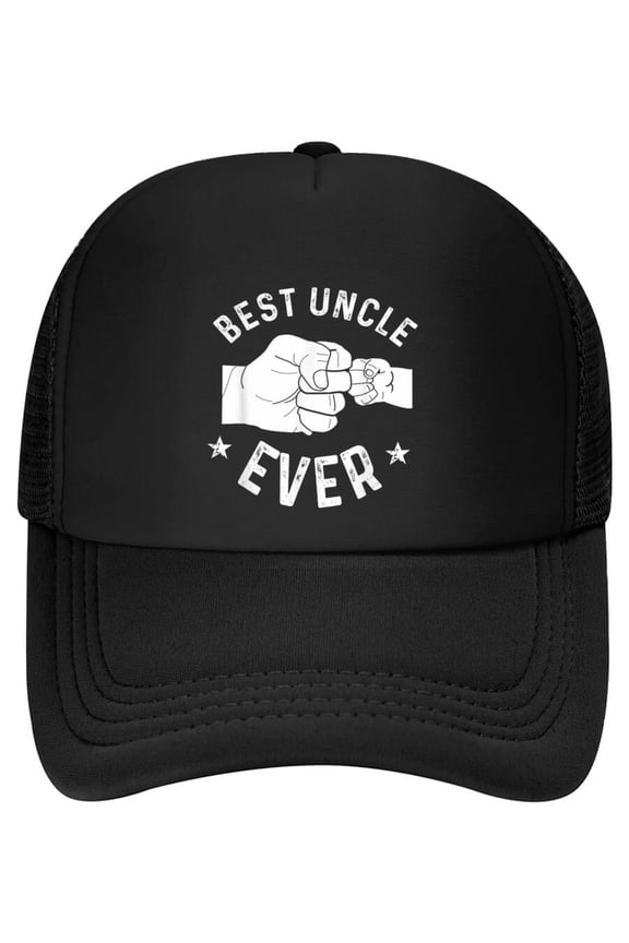 Funny Best Uncle Ever Fist-bump Baseball Cap