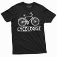 thumbnail image 1 of Funny Bicycle Rider Cycologist Tee Shirt Birthday Gift Bike Shirt Sports Humor Tee (XX-Large Black), 1 of 5