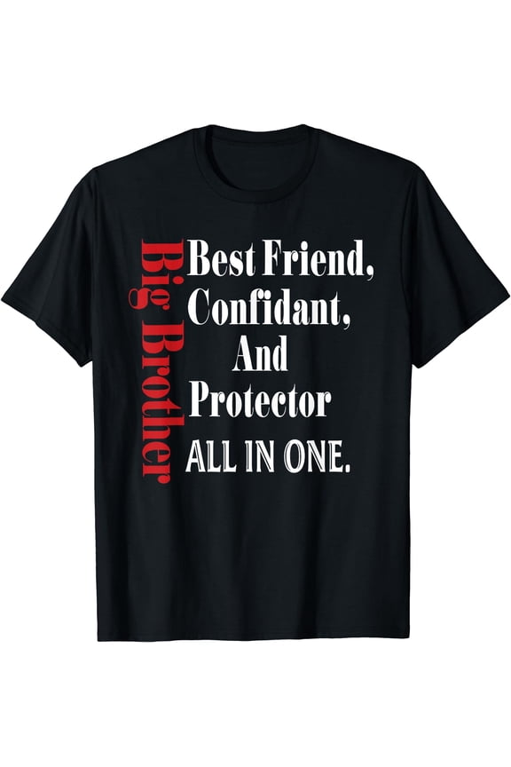 Funny Big Brother Definition Birthday Gifts Men Teens Youth T-Shirt