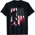 thumbnail image 1 of Funny Big Foot Sasquatch Flag For Men Women T-Shirt, 1 of 7