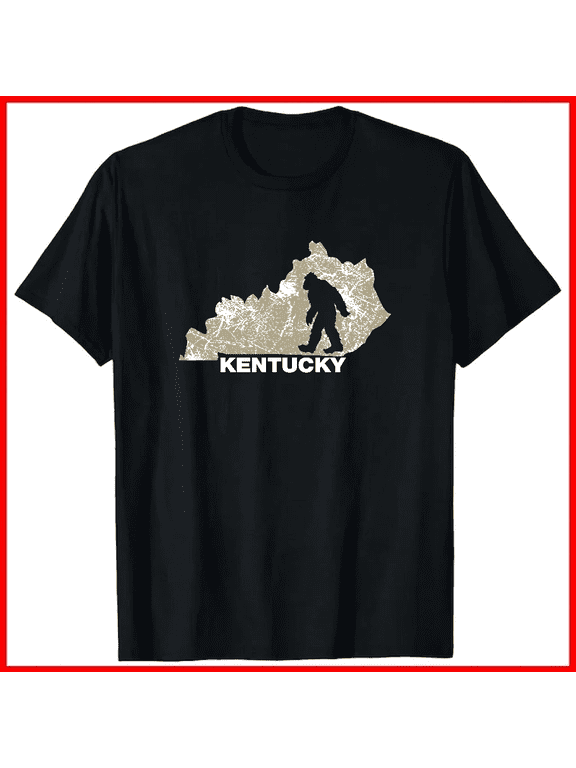 Funny Bigfoot I Believe Loves Kentucky Sasquatch State Pride Unisex T-Shirt V19267 ,up to size 5XL