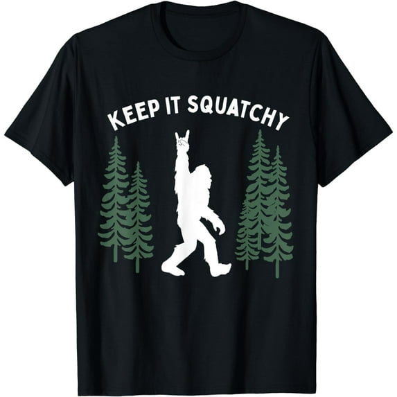 Funny Bigfoot Keep it Squatchy Squatch T-Shirt