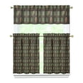 thumbnail image 1 of Funny Bigfoot Kitchen Curtains for Windows – Retro Forest Mountain Cabin Decor, Mythical Creature Window Drapes for Nature Lovers, Rustic Camping Themed Curtain Panels, 1 of 6
