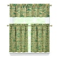 thumbnail image 1 of Funny Bigfoot Kitchen Curtains for Windows – Retro Forest Mountain Cabin Decor, Mythical Creature Window Drapes for Nature Lovers, Rustic Camping Themed Curtain Panels, 1 of 6