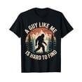 thumbnail image 1 of Funny Bigfoot Silhouette T-Shirt for Outdoor Enthusiasts and Nature Lovers, 1 of 5