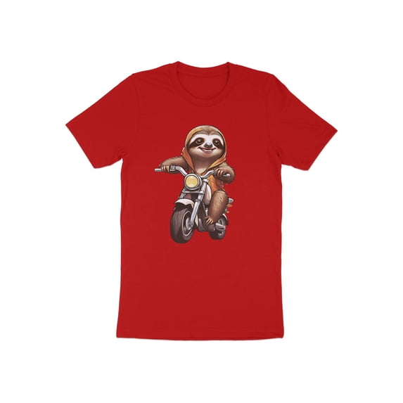 Funny Biker Sloth Motorcycle Bike Racer Gift Men Women Kids T-Shirt Bike Biking Sloth Animal Birthday Holiday Presents Men Women Tshirt