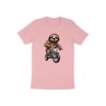 thumbnail image 1 of Funny Biker Sloth Motorcycle Bike Racer Gift Men Women Kids T-Shirt Bike Biking Sloth Animal Birthday Holiday Presents Tshirt, 1 of 10