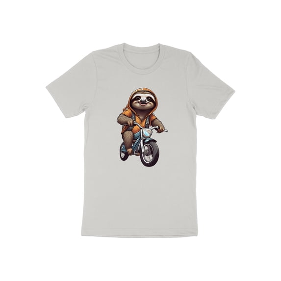Funny Biker Sloth Motorcycle Bike Racer Gift Men Women Kids T-Shirt Bike Biking Sloth Animal Birthday Holiday Presents Tshirt