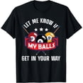 thumbnail image 1 of Funny Billiards Design Pool Player Men Women Billiard Lovers T-Shirt, 1 of 3