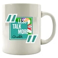 thumbnail image 1 of Funny Billiards - Less Talk More Chalk - Pool Cue Players Break Humor - Mug, 1 of 4