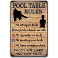 thumbnail image 1 of Funny Billiards Tin Sign Pool Table Accessories Pool Room Decor Playing Pool Metal Sign Billiards Gifts For Men Billiard Hall Decoration Signs 8 X 12 Inches, 1 of 5