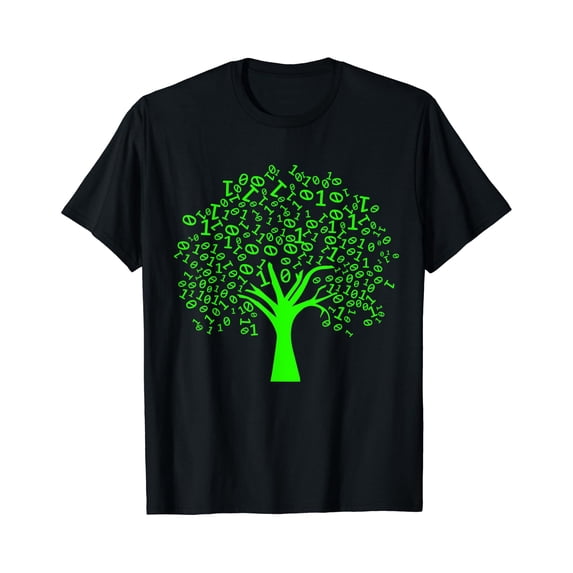 Funny Binary Tree Computer Science Coding Programmer T-Shirt - Walmart.com