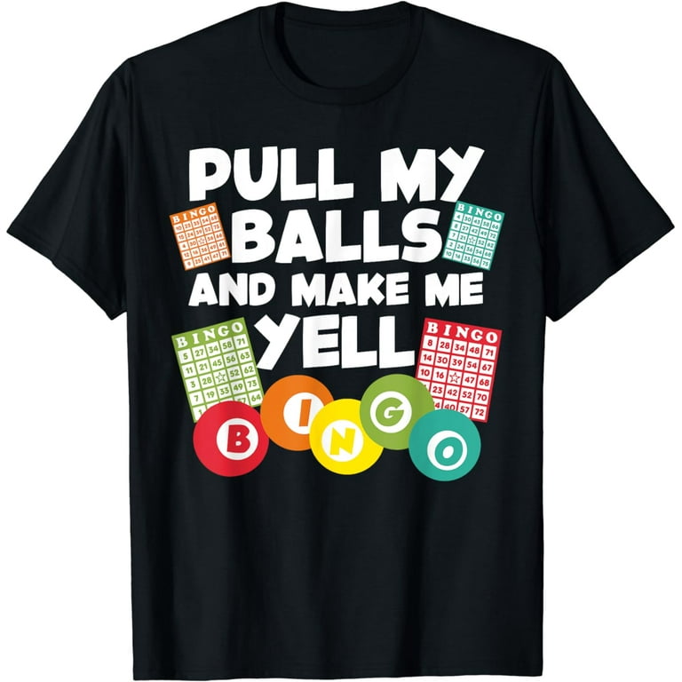 Funny Bingo Balls Shirt - I Love Bingo Tee Lucky Funny Bingo Balls Shirt - I Love Bingo Tee Lucky
