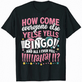 thumbnail image 1 of Funny Bingo Game Night T-Shirt for Men Women Players Gift, 1 of 5
