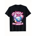 thumbnail image 1 of Funny Bingo Makes Life Sparkle Game Night Gift Unisex Short Sleeve T-Shirt, 1 of 6