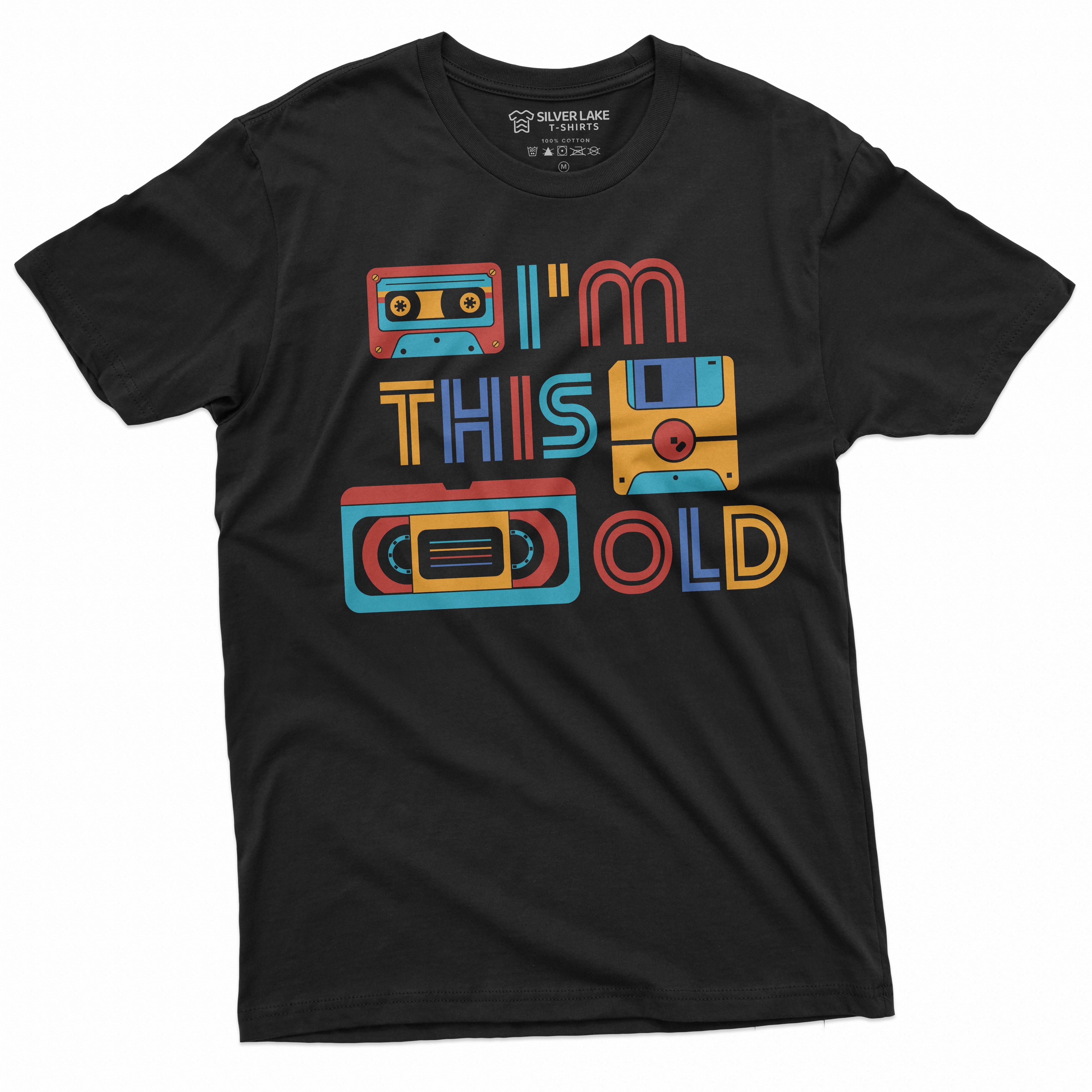 Funny Birthday 80s 90s born Shirt I am this old Honduras | Ubuy