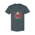thumbnail image 1 of Funny Birthday Boy Baseball Bat Ice Cream Drip Youth Kids Sports Party T-Shirt, for men & women, up to size 5XL, 1 of 3