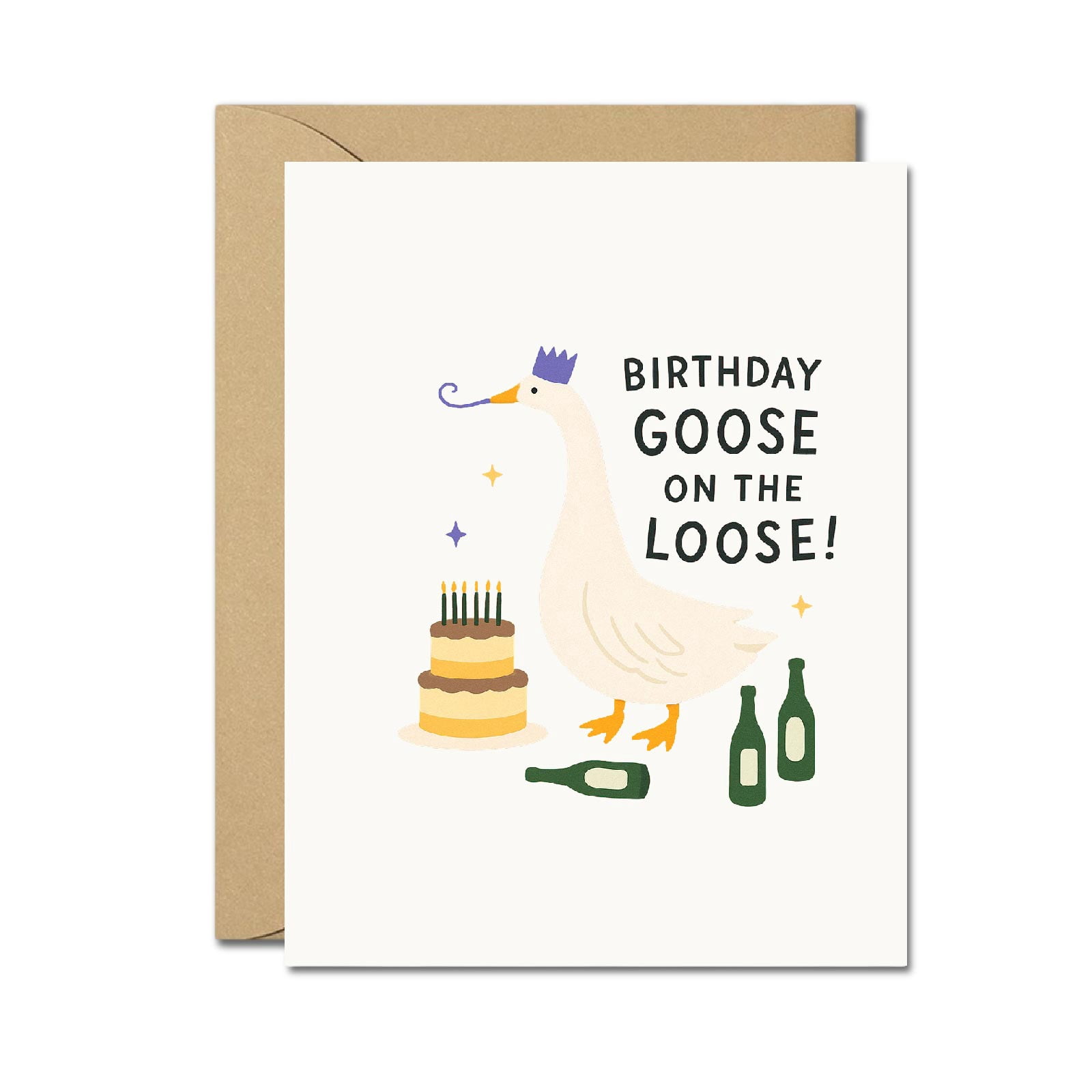 Funny Birthday Card – “Birthday Goose on the Loose!” - Walmart.com