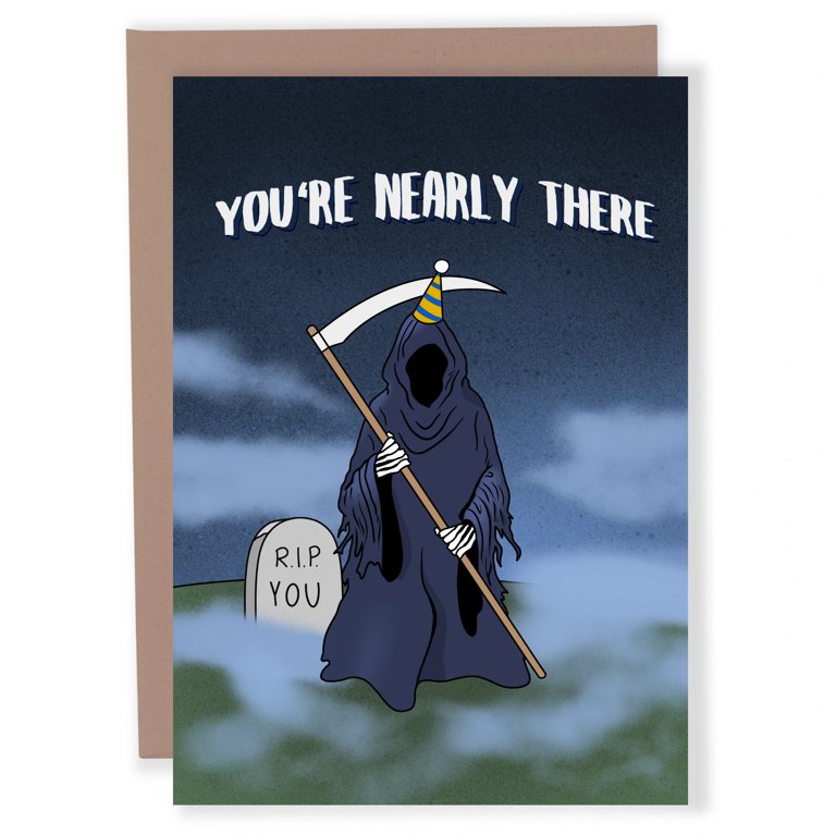 Like A Pro - Funny Twisted Greeting Card