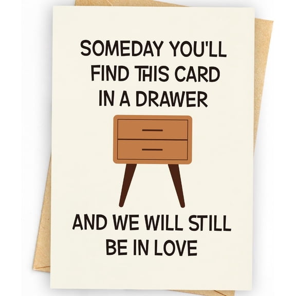 Funny Birthday Card & Gifts for Husband Boyfriend Him, Happy Anniversary Gifts, Valentine Day