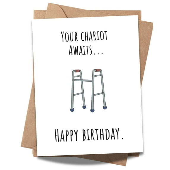 Funny Birthday Card - Hilarious Birthday Cards for Men, Women, Dad, Mom, Brother, Sister, Friends & Family