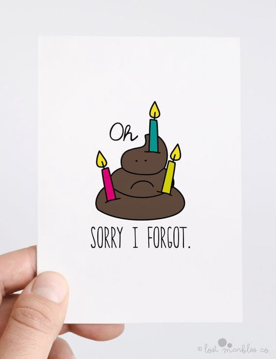 Funny Birthday Card – 