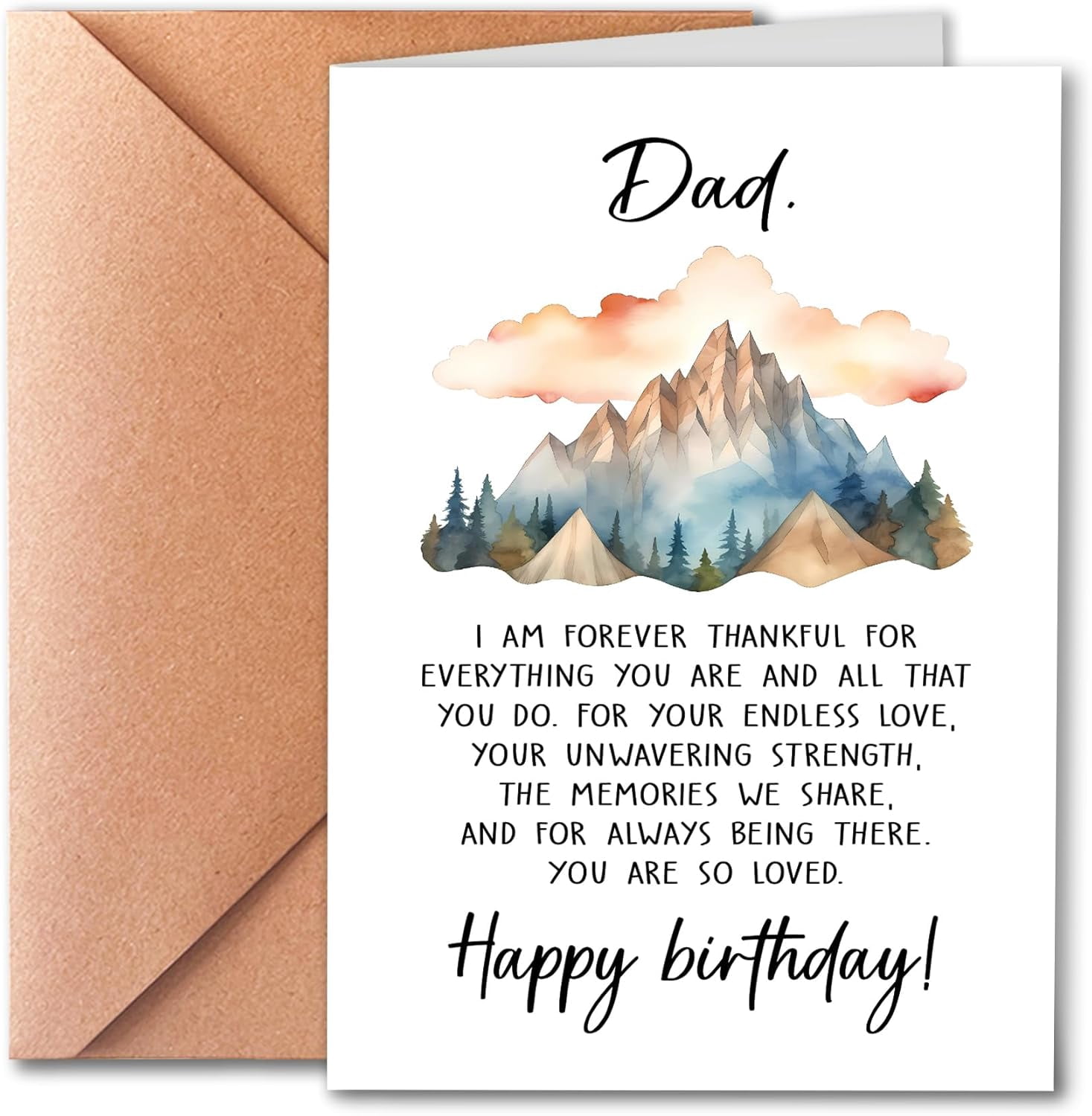 Funny Birthday Cards from Son And Daughter to Dad, Congratulations On