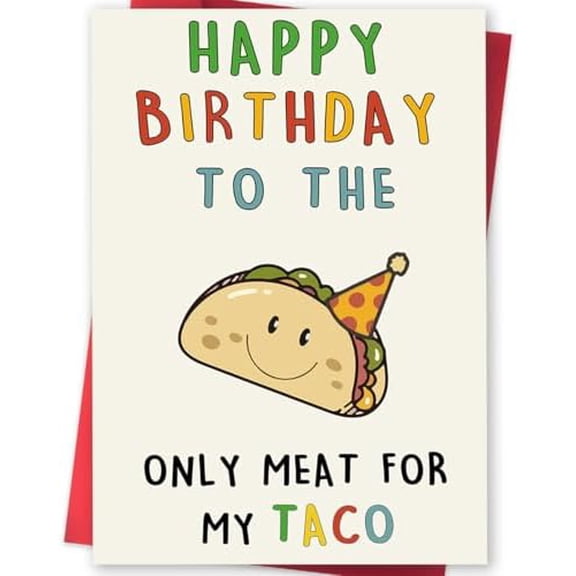 Funny Birthday Gifts for Men, Happy Birthday Card for Husband Boyfriend, Best Birthday Decorations for Him