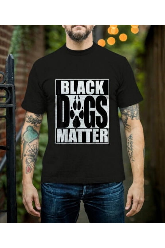 Funny Black Dogs Matter BLM Shirt