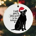 thumbnail image 1 of Funny Black Lab Christmas Ornament, 1 of 5