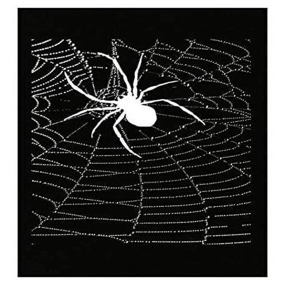 Funny Black Widow Spider Web Poster - Wall Decor Gift