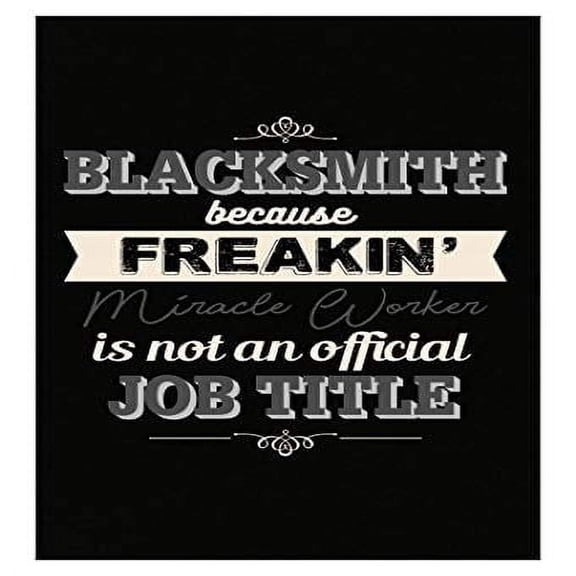 Funny Blacksmith Poster - Wall Decor Gift