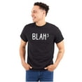 thumbnail image 1 of Funny Blah Cubed Snark Math Joke Men's Graphic T Shirt Tees Brisco Brands S, 1 of 6