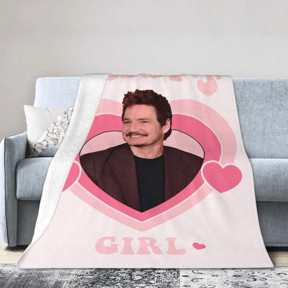 Funny Blanket Soft Cozy Flannel Throw Blanketfashion Graphic Warm Blankets for Travel Bed Couch Decor 40"X30"