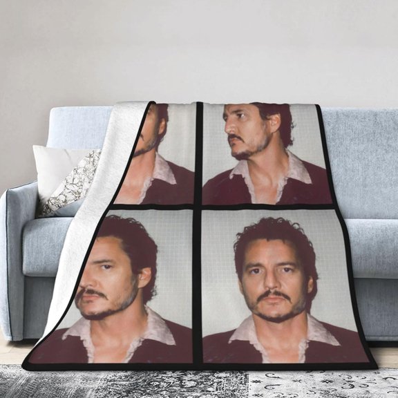 Funny Blanket Soft Cozy Flannel Throw Blanketfashion Graphic Warm Blankets for Travel Bed Couch Decor 50"X40"