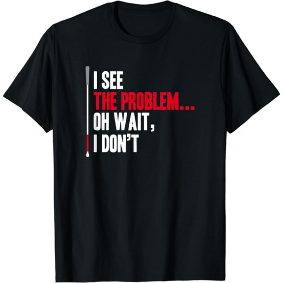 Funny Blind Braille Visually Impaired Blindness T-Shirt