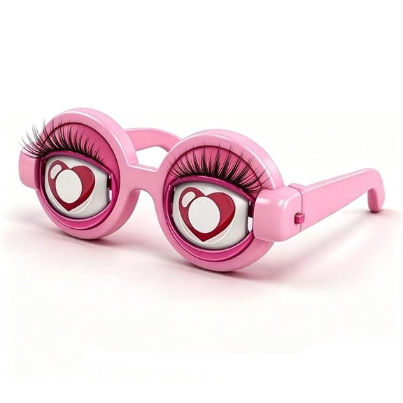 Funny Blinking Eye Glasses - Adult Party Prop Fidget Stress Relief