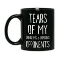 thumbnail image 1 of Funny Board Game Mug, Tears Of My Dungeons  Dragons Opponents, 11oz or 15oz Black Ceramic Coffee Cup Gift for Dungeons  Dragons Players, 1 of 7
