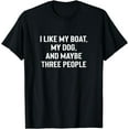 thumbnail image 1 of Funny Boating Gifts For Men Women Boaters Boat Owner Funny Creative Graphic T-Shirt, 1 of 3