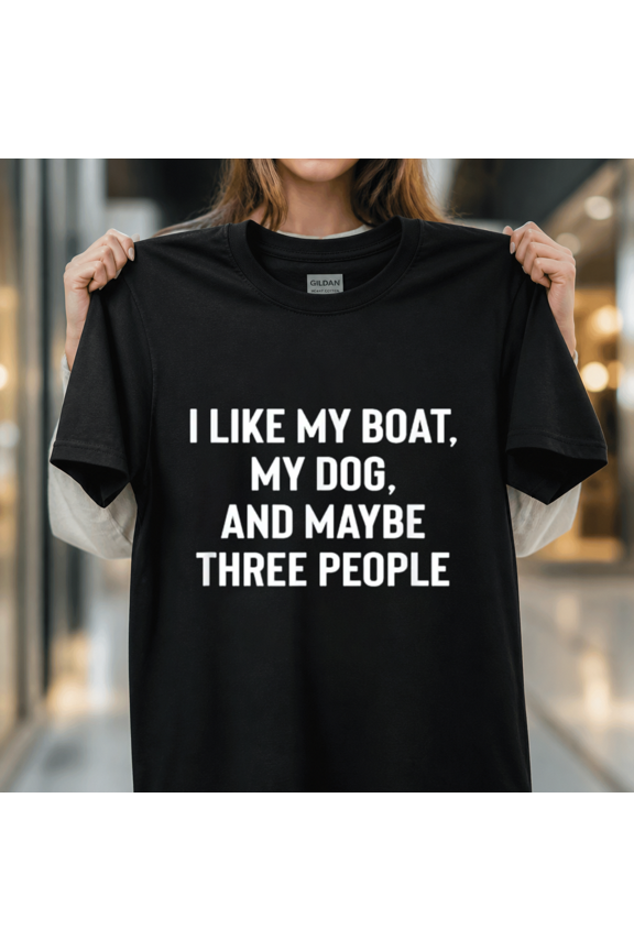 Funny Boating Gifts for Boat Owners Nautical Novelty Unisex T-Shirt, S - 5XL