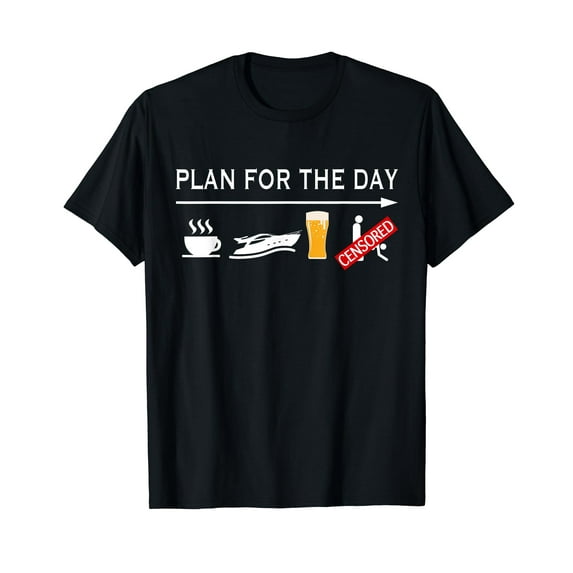 Funny Boating Shirts For Men Boaters Boat Lover Gifts T-Shirt