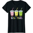 thumbnail image 1 of Funny Boba Lovers Besties Friend Gift Kawaii Bubble Tea T-Shirt, 1 of 3